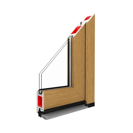 Porte d'entrée PVC Alaska 1 - Afbeelding 3