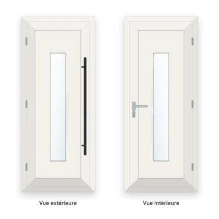 Porte d'entrée alu Montana 1 - Image 2