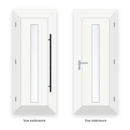 Porte d'entrée PVC Texas – Image 2