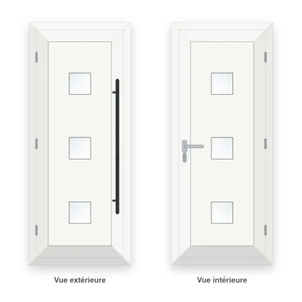 Porte d'entrée PVC Alaska 1 - Afbeelding 2