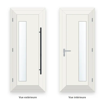 Porte d'entrée alu Florida 1 – Image 2