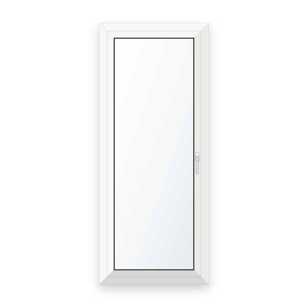 Porte-fenêtre PVC 1 vantail oscillo-battant