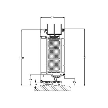 Porte d'entrée alu Ritmo 1 – Image 3