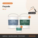 Kit Façade – 50 m² – kit peinture Flügger MaCentrale