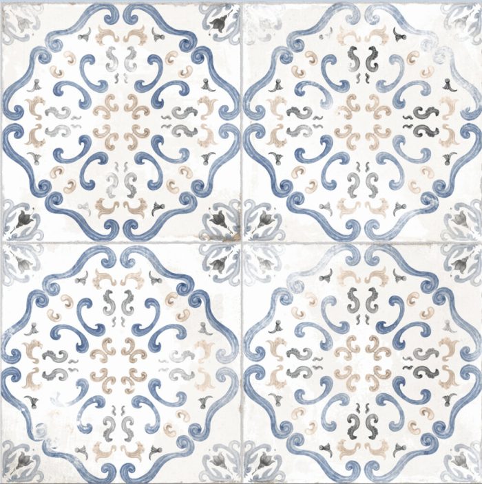 Carrelage ALICE AZUL N El Molino — 58 x 58 cm