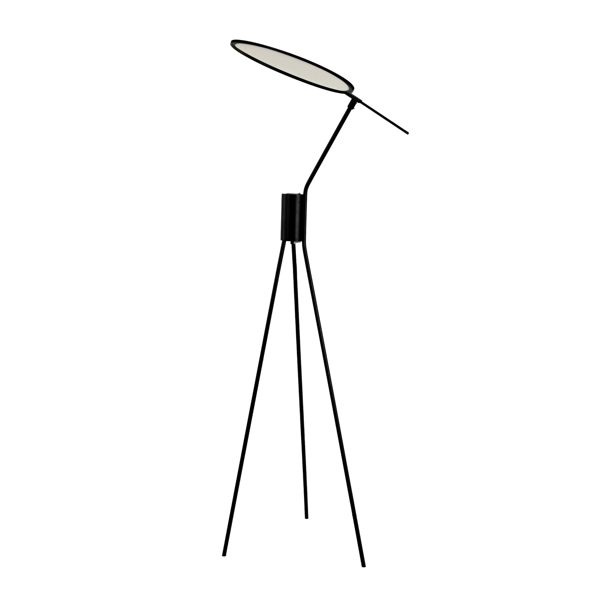 Lampadaire en acier noir – réf. 8099 – Angel Cerdá