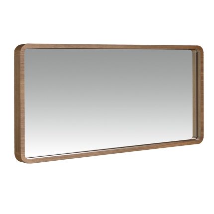 Miroir mural rectangulaire noyer – Angel Cerdá