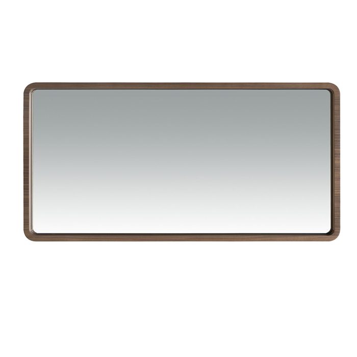 Miroir mural rectangulaire noyer – Angel Cerdá