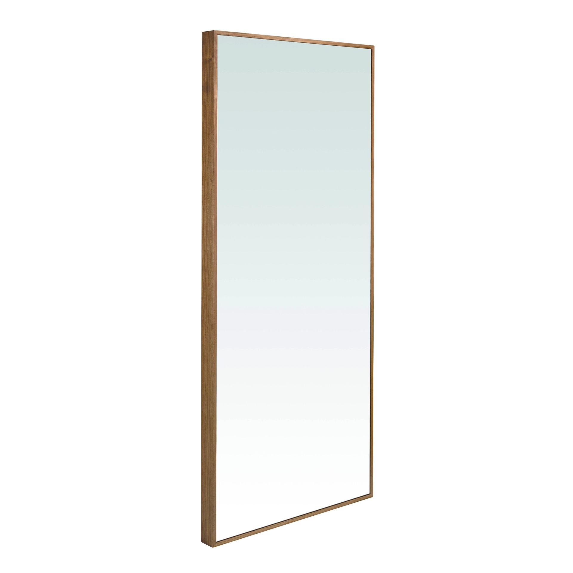Miroir mural rectangulaire noyer – Angel Cerdá