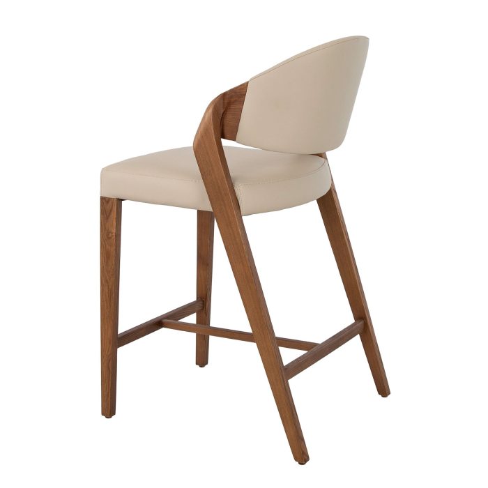 Tabouret en similicuir vison – Angel Cerdá